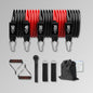 5 Tube Fitness Resistance Bands Set